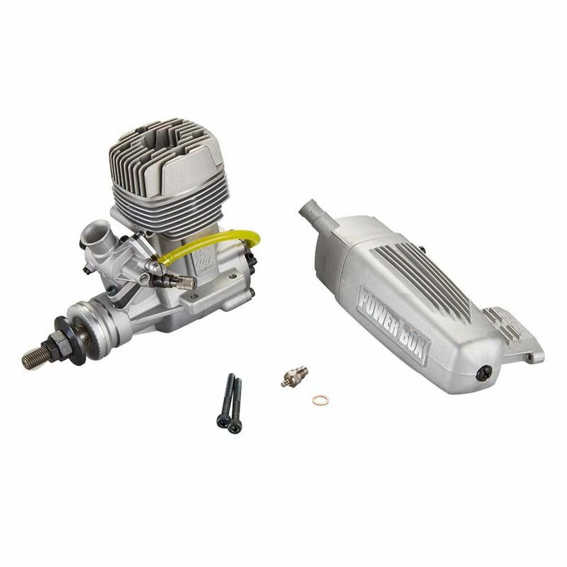 OS Engines GGT15 15cc Gas/Glow Ignition 2-Cycle Engine with Muffler for Engines 4 OS Engines GGT15 15cc Gas/Glow Ignition 2-Cycle Engine with Muffler for Engines - Image 2