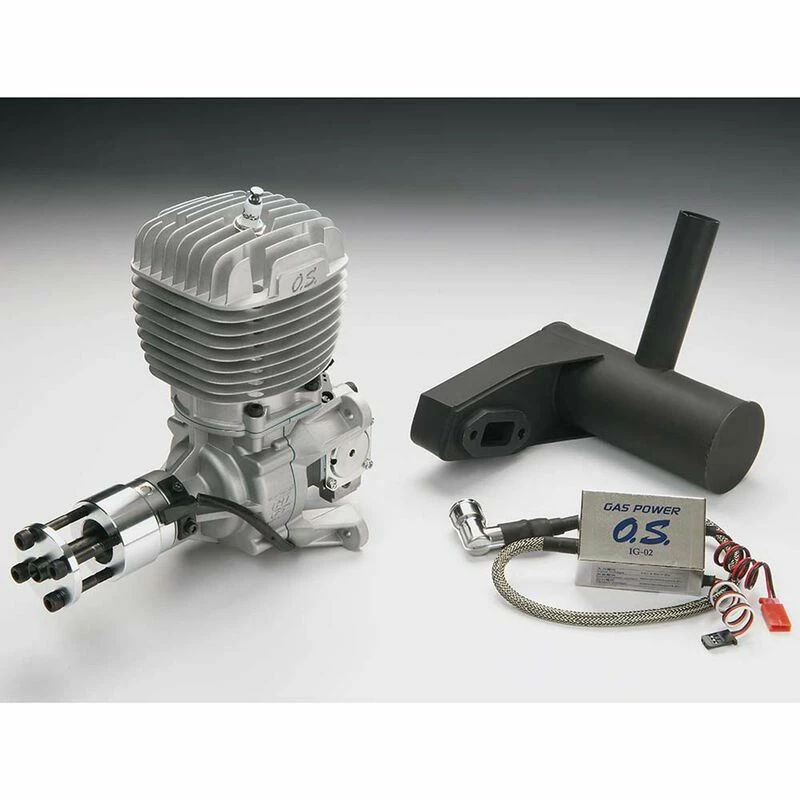 OS Engines GT60 60cc Gas Airplane Engine with Muffler for Engines 5 OS Engines GT60 60cc Gas Airplane Engine with Muffler for Engines - Image 3