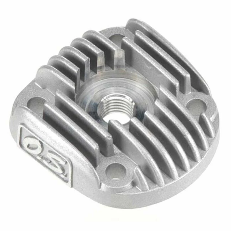 OS Engines Cylinder Head: 25LA Natural for Parts 3 OS Engines Cylinder Head: 25LA Natural for Parts