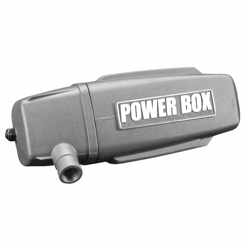 OS Engines Muffler Power Box: 120AX for Parts 3 OS Engines Muffler Power Box: 120AX for Parts