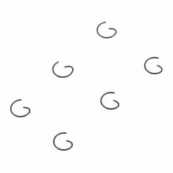 OS Engines Piston Pin Retainers: Speed T1202 (6) for Parts